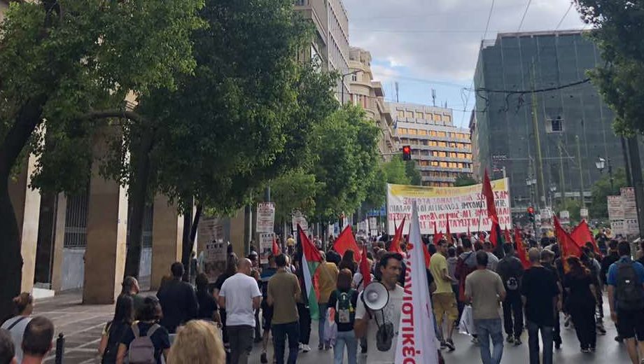 Ανταπόκριση από την Απεργία της&nbsp;1/10